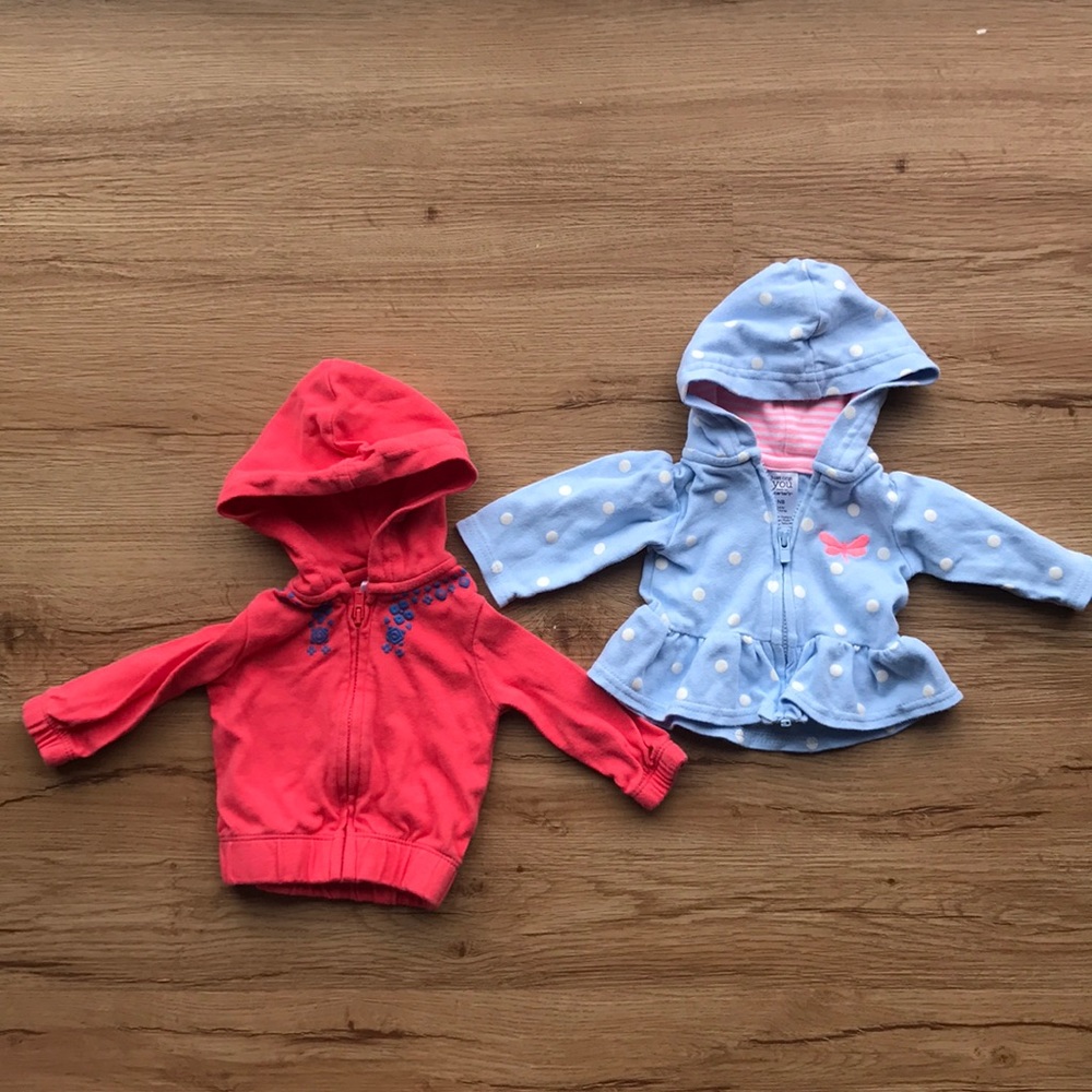 Zip up hoodies